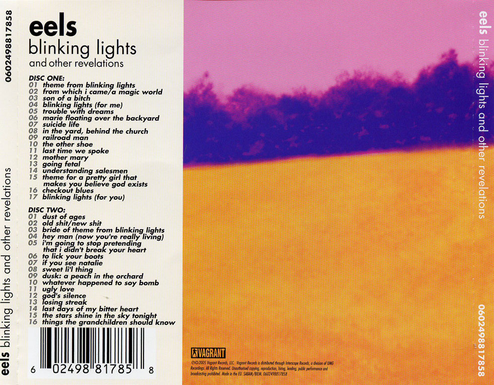 Eels  Blinking lights  back